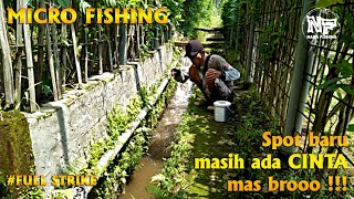 Micro Fishing || Tes spot baru || mancing wader ijo #microfishing #nakafishing #mancingwader