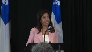 Dominique Anglade - Point de presse