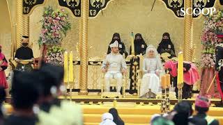 Royal wedding: Bersanding ceremony for Brunei's Princess Fadzilah