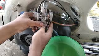 Setting karbu pwk 30 vespa || efek cuaca panas kering