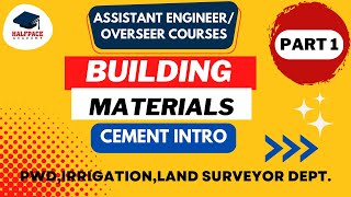 REVISION SERIES - BMC PART 1| BUILDING MATERIALS & CONSTRUCTION|  FREE AE/OVERSEER COURSES