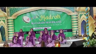 FESTIVAL HADROH MENYAMBUT TAHUN BARU HIJRIAH 1446/2024 DI MARAHARI MAGELANG. 6 Juli 2024.