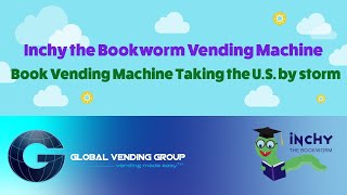 Inchy the Bookworm Book Vending Machine | Book Vending Machine Taking the US By Storm!