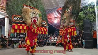 SOLAH DADAK MERAK REOG PONOROGO KARANGLO NGASINAN JETIS MAS HERI DNA BAY#reogponorogo #dadakmerak