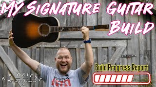 STATUS REPORT: my signature guitar from NE Wright!