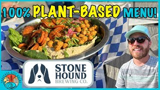 Stone Hound Brewing Co. | Traverse City | 100% PLANT Based Menu!