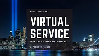 Virtual Service: September 11, 2022