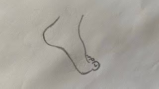 How to draw foot ?