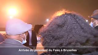 Marc Christian Kaboré est arrivé ce soir à Bruxelles pour une visite de travail de 48h.