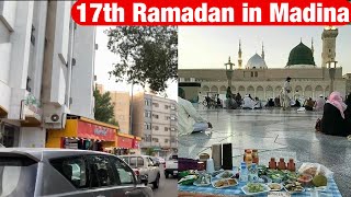 Ramadan 17th 2023 in Madina Iftar Time #kadirmalik #Ramadan #Eid