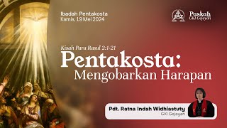 KEBAKTIAN EKSPRESIF | Minggu, 19 Mei 2024 - Pukul 13.00 | Pdt. Ratna Indah Widhiastuty