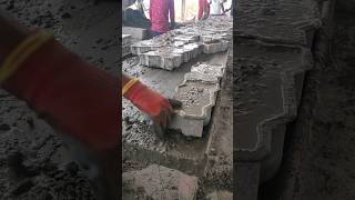 पेवर ब्लॉक बनाने का सही तरीका।। Paver Block  ll Colour Block #paverblockmakingmachine #colors