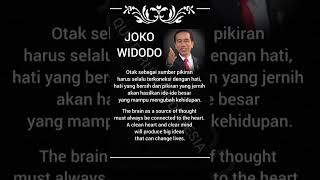 Jokowi #25 | Inspiring Thoughts | Indonesian-Russian-English #quoterusiaindonesia #inspiration