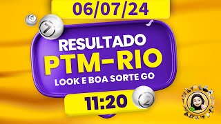 Resultado do jogo do bicho ao vivo - PTM-RIO 11:20 - PT-RIO 11:20 - 06-07-2024