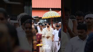 Dileepettan At Aranmula🤍#dileep #dileepfansclub #aranmula  #temple #kerala