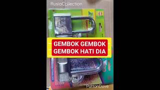 #gembok #gembokcakram #gembokpagar #gembokrumah #pattondove #rusiacollection #gembokkoper #alat