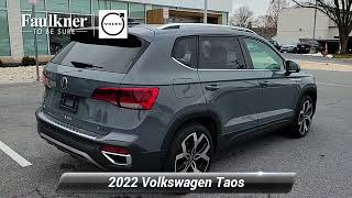 Used 2022 Volkswagen Taos SEL, East Petersburg, PA NM064147