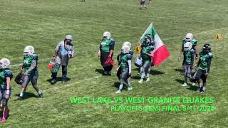 West Granite VS West Lake playoff semi-final 5/11/2024