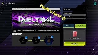 November 2024: Duel Trial Time Travel 2014