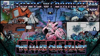 "We make our stand" TRANSFORMERS SKYBOUND #11 -Comic dub-