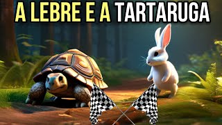 A Tartaruga Que Ensinou Uma Sábia Lição Para Uma Lebre Arrogante[ Para Refletir ]