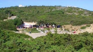 Praia Ingrina Vila do Bispo Algarve Portugal (HD)