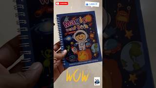 Magic 🎨Book #viralvideo #shortsfeed #water #book #magic #kids #pen #painting #cartoon #children #1m