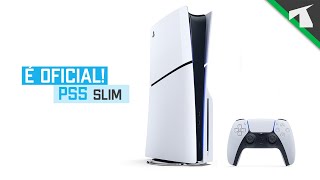 PS5 SLIM anunciado OFICIALMENTE! + Comparação com o FAT