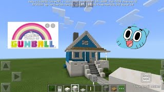 Minecraft Gumball's house | Minecraft Montage | The Amazing World of Gumball