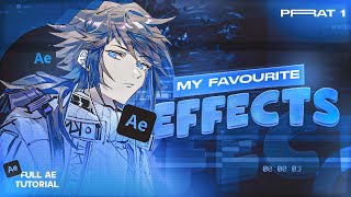 My Favourite Effects in After Effects | AMV Tutorial