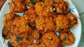 மசாலா வடை | Masala Vada In Tamil | South Indian Vada Recipe | Paruppu Vadai | Tea Time Snacks |