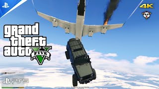 JUMPING from PLANE | Grand Theft Auto V | GTA 5 |  TREVOR