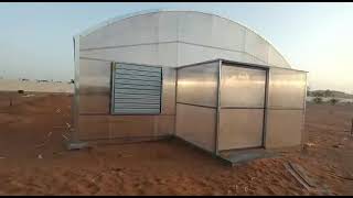 Green House At Mudam Al Fao, Sharjah, UAE #greenhouse #agriculture #agro #farming #hydroponics