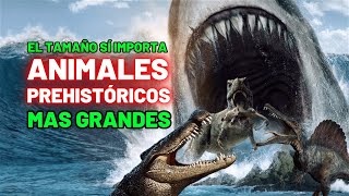 ANIMALES PREHISTÓRICOS MÁS GRANDES