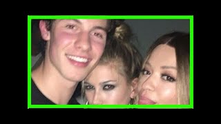 Shawn mendes and hailey baldwin caught kissing at mtv ema after-party