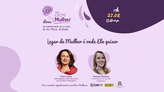 Live CRCPE Mulher | Lugar de Mulher é onde Ela quiser