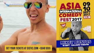 Mikey Bustos - Asia International Comedy Fest - TVC