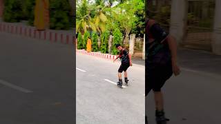 Learn to go backwards #1millionviews । Natore skating club #rollerskating #bangladesh