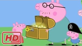 Peppa Pig English - Treasure Hunt 【01x24】 ❤️ Cartoons For Kids ★ Complete Chapters