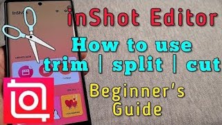 Video Editing For Beginners : Trim,Cut and Split Clips Tutorial #trim #split #cuttingskills #overlay