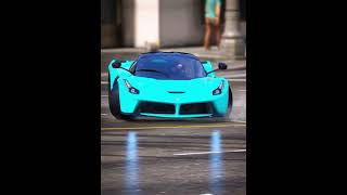 GTA 5 CAR DRIFT | Ferrari LaFerrari | 😱 | #shorts | #youtubeshorts | #trending | #gtav | #shortvideo