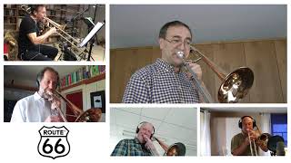 Route 66 for Trombone Quintet