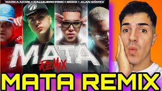 CHICHO REACCIONA A // MATA REMIX - CALLEJERO FINO x ECKO x MARKA AKME