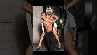 Messi is helped by Ronaldo #shorts #funny #trending #viral #fyp #fypシ #ronaldo #messi #cr7