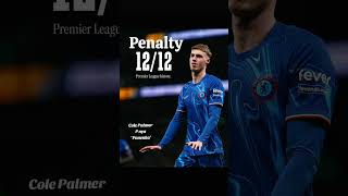 Cole Palmer sukses penalti 12/12 .#colepalmer #penalty #panenka