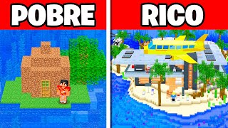 ILHAS de RICO vs. ILHAS de POBRE no Minecraft!