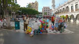 tour en patines POV puerto de veracruz [HD]