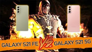 SAMSUNG GALAXY S21 FE VS SAMSUNG GALAXY S21 5G