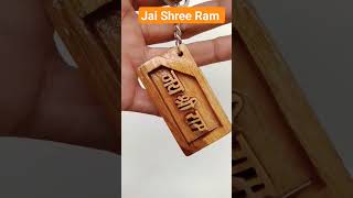 jai shree Ram wood keychain making