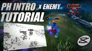 TUTORIAL!! | PH Intro Remix-ENEMY | IMAGINE DRAGONS | CAPCUT | MLBB | TIKTOK TREND | ARZN GAMING